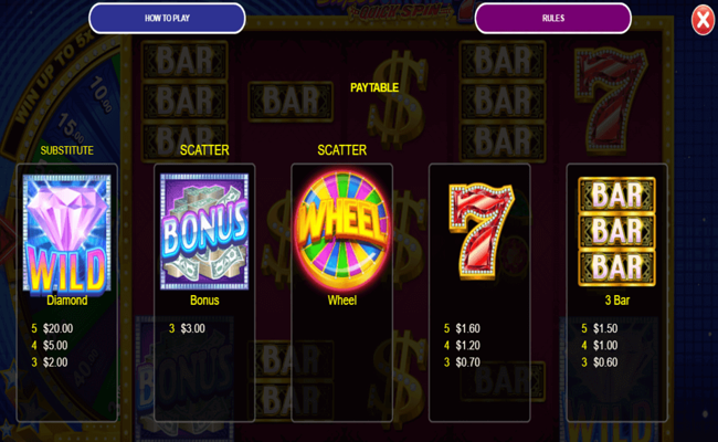 super crystal 7s paytable