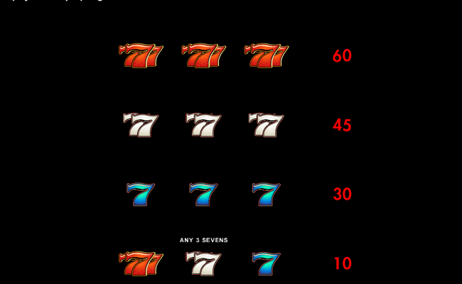 super jackpot seven seas paytable 3