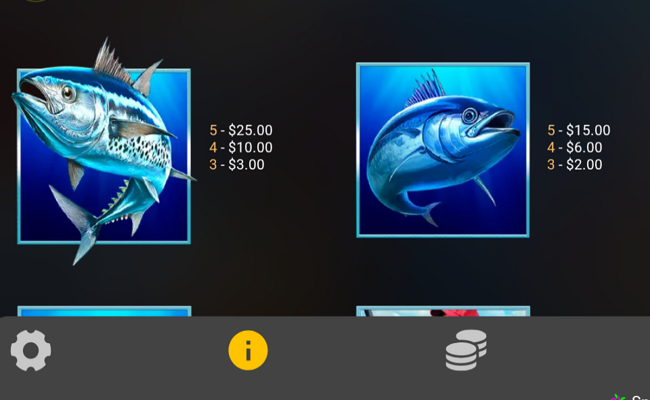 super tuna overload paytable 2