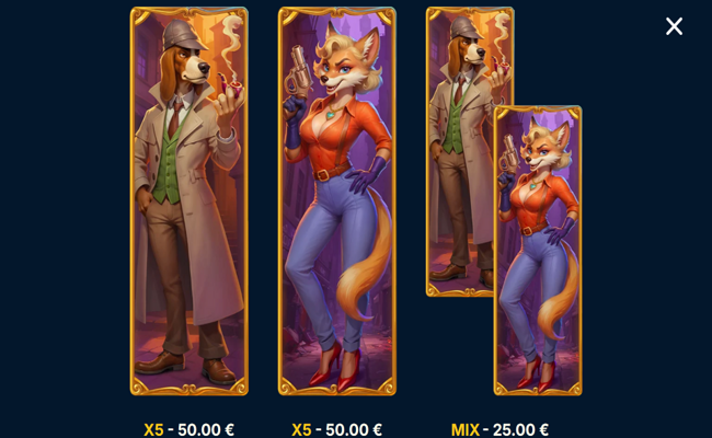 tail of crime paytable 1