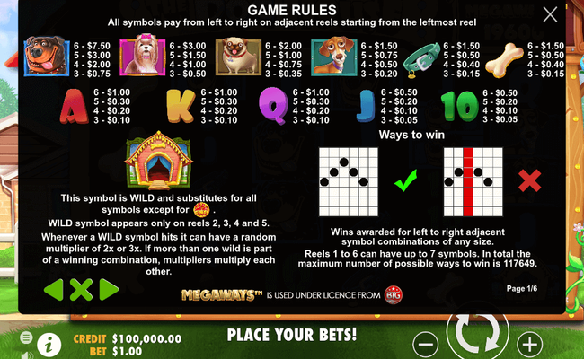 the dog house megaways 1