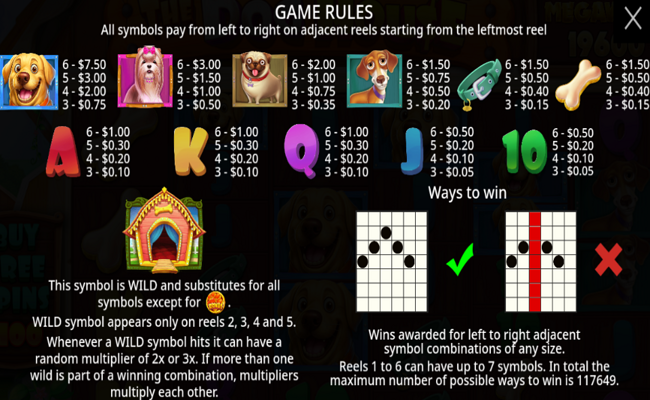 the dog house megaways oranje jackpot paytable