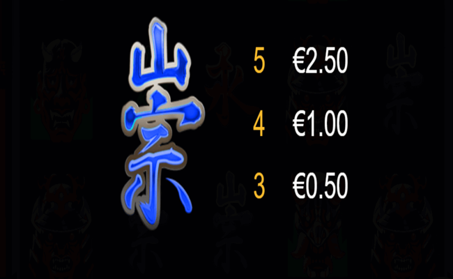 the emperors curse paytable3