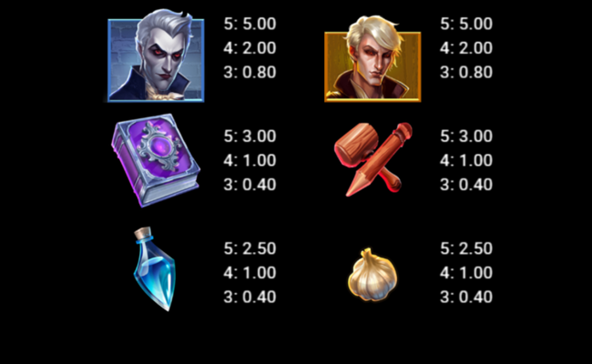 the eternal widow paytable 2