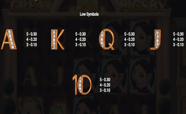 the great pigsby paytable2