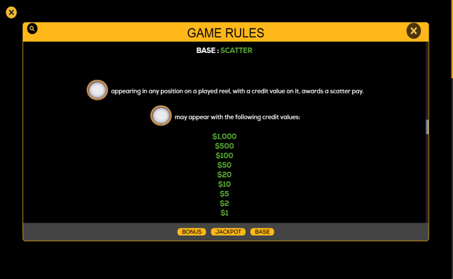 the green machine deluxe vegas paytable