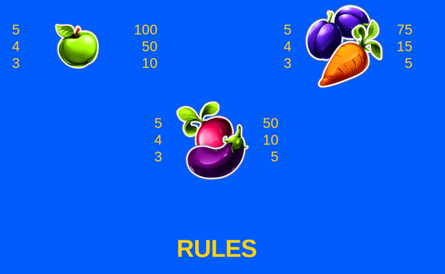 the smart rabbit paytable 2