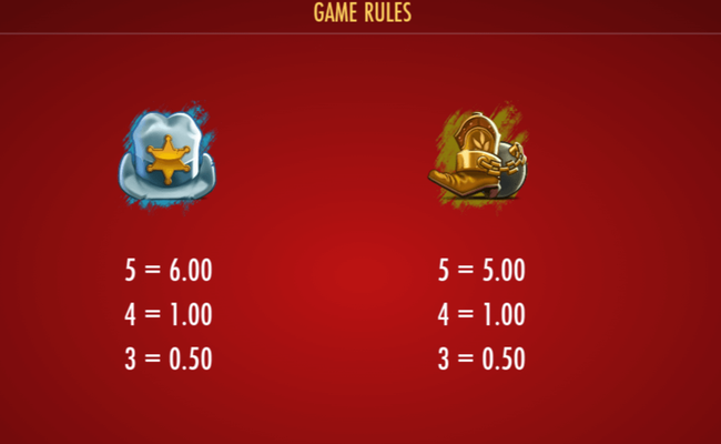 the wildos paytable 3