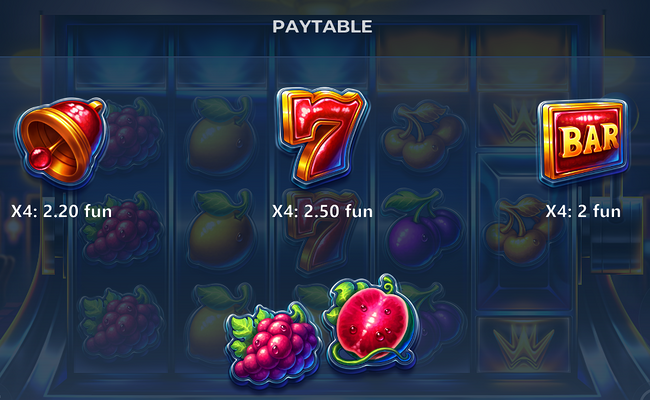 ultimate wild paytable 1