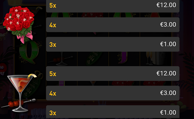 valentines dates paytable 2