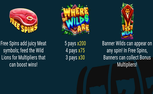 where the wilds are paytable 1