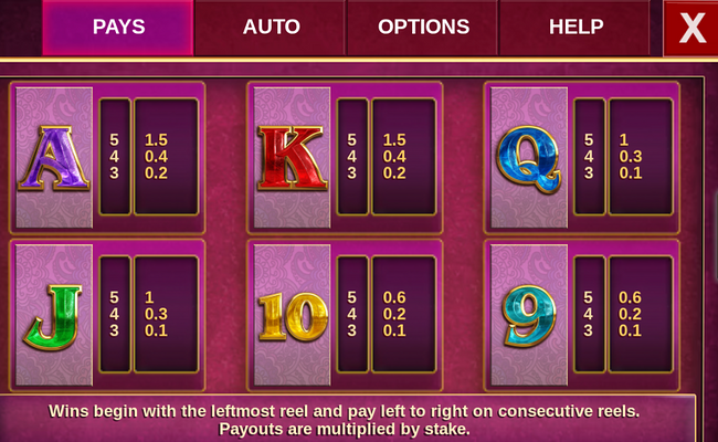 white rabbit 2 paytable 2