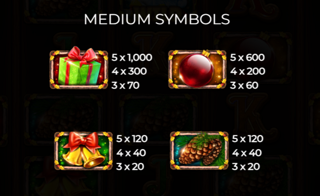 wild santa 3 paytable 1