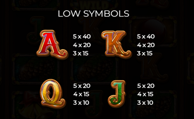 wild santa 3 paytable 2