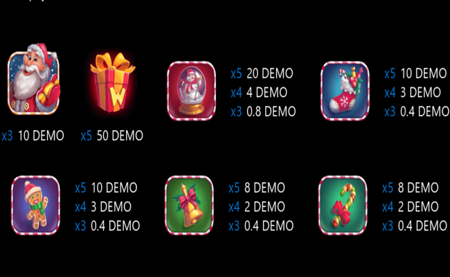 wonder christmas paytable