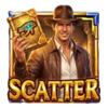 3 books of ancient treasure hold and win free spin scatter symbol