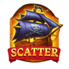 3 pirate barrels hold and win symbol scater