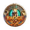 badge of ra hold and win coin scatter symbol