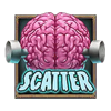 bizarre scatter brain symbol