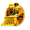blazing train hold and win train scatter symbol