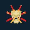 blue samurai scatter symbol
