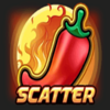 burning chili x scatter symbol
