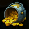 burning slots 40 powerpoints gold symbol