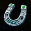 burning slots 40 powerpoints horseshoe symbol