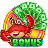 cash and crab bonus hunt scatter symbol
