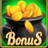 charming gold hold n link scatter symbol