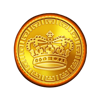 crown coins symbol scatter