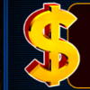 diamond flash dollar sign symbol