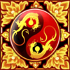 dragon dreams scatter yin yang symbol
