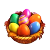 easter bird scatter symbol