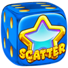 flaming crowns dice scatter symbol