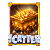gold nugget rush hold and win scatter symbol