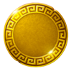 gold oceanica hold and win scatter symbol