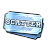 gold train scatter symbol