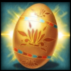 golden egg of crazy chicken scatter symbol