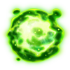 great ghosts green scatter symbol