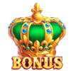 mardi gras queen symbol scatter