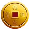 money tree golden horse coin scatter symbol