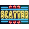 neon party scatter symbol