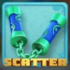 panda warrior scatter symbol 3