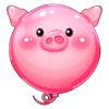 piggy balloons scatter symbol