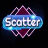 retro party scatter symbol
