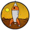 retropia rocket symbol