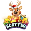 santas slay reindeer scatter symbol