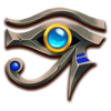 shadow of luxor eye symbol