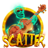 skeleton bombs brasil jackpot scatter symbol